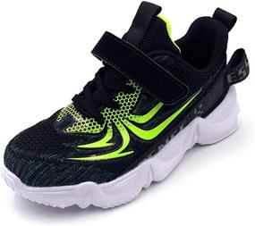 img 4 attached to TISGOTAN Sneakers Breathable Athletic Lightweight Boys' Shoes via Sneakers