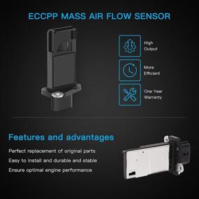 img 4 attached to 🚀 ECCPP Mass Air Flow Sensor MAF Fit for Altima, Armada, Cube, Frontier, GT-R, Maxima, Murano, Quest, Rogue, Sentra, Tiida, Titan, Versa, Xterra, and More!