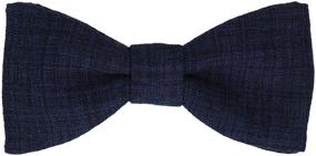 img 3 attached to Mrs Bow Tie Isaac Textured Men's Accessories and Ties, Cummerbunds & Pocket Squares