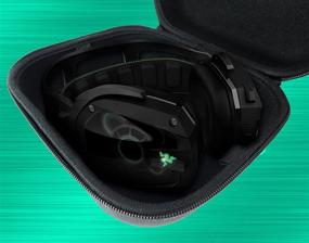 img 3 attached to 🎧 CASEMATIX Gaming Headphone Case for Razer Kraken X, Chroma, Man O War, Tiamat & More – Case Only