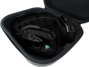 img 4 attached to 🎧 CASEMATIX Gaming Headphone Case for Razer Kraken X, Chroma, Man O War, Tiamat & More – Case Only