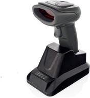 🔍 ls-pro wireless barcode scanner with usb cradle receiver charging base, 2.4ghz handheld 1d cordless laser barcode reader, up to 150 feet transmission range, high-capacity 2200mah battery, 1-year warranty. logo