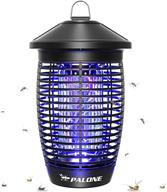 effective outdoor bug zapper: palone 4500v 20w mosquito killer lamp for patio, garden, home logo