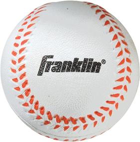 img 2 attached to ⚾ Мячик для тибола MLB от Franklin Sports - белый