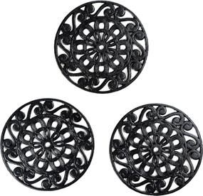 img 4 attached to 🔥 Metal Trivets by Trademark Innovations