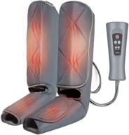 👣 renpho leg massager with heat and compression calf & foot massage, adjustable wraps for most sizes, 5 modes 3 intensities 2 heat, ideal gifts for dad and mom logo