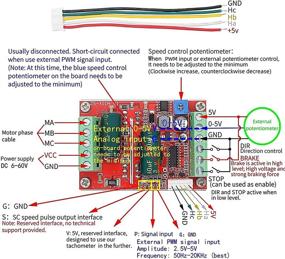 img 2 attached to Efficient Control & Performance: RioRand 6 60V Brushless Electric Controller