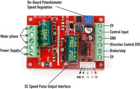 img 1 attached to Efficient Control & Performance: RioRand 6 60V Brushless Electric Controller