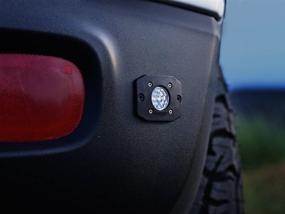 img 2 attached to 💡 Rigid Industries 20631 Flush Mount in Black with Ignite LED Diffused Technology