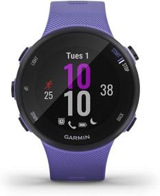 img 3 attached to 🏃 Easy-to-use Garmin Forerunner 45S Purple GPS Running Watch + Coach Free Training Plan Support & 39mm Design
