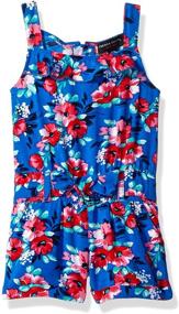 img 2 attached to 👗 Stylish Girls' Printed Romper by French Toast