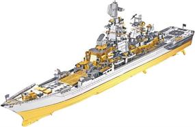 img 4 attached to Piececool Battlecruiser Battleship Building Birhtday
