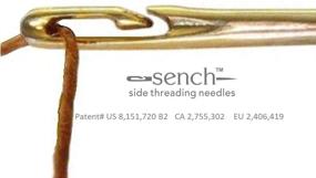 img 3 attached to 🧵 Изучите эффективные иглы для ниток Sench Side Threading - Иглы Sench