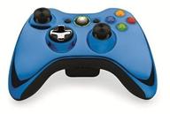 💙 enhance your gaming experience with xbox 360 wireless controller in chrome blue! логотип