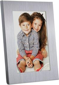 img 3 attached to 🖼️ Stylish 2.5"x3.5" Silver Picture Frame (1) – Perfect for Cherished Moments