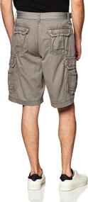 img 2 attached to 🩳 Men's UNIONBAY Survivor Cargo Shorts - Regular and Extended Sizes with Belted Design