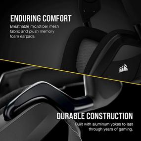 img 1 attached to Corsair Void RGB Elite USB Gaming Headset - Premium Quality with 7.1 Surround Sound (Carbon)