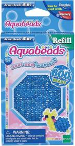 img 4 attached to 💎 Aquabeads Jewel Bead Refill Pack in Mesmerizing Blue: Add More Sparkle to Your Designs!