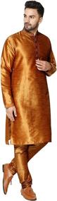 img 1 attached to 🌙 Pajama Sleeve Indian Clothing: Stylish Men's Sleep & Lounge Fashion