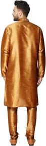 img 3 attached to 🌙 Pajama Sleeve Indian Clothing: Stylish Men's Sleep & Lounge Fashion