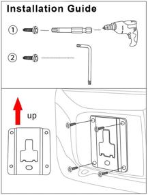 img 2 attached to 🔒 Enhanced Tie Down Brackets for 2015-2021 Ford F150 F250 F350 & Raptor - Eleven Guns, Steel Hook Reinforcement Plates, Anti-Theft Screws & T30 Screwdriver – Ultimate Secure Fastening (Tie Down Brackets for Ford)