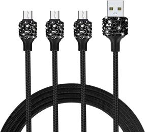 img 4 attached to Micro USB Cable (3-Pack Portable Audio & Video