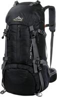 🎒 esup multipurpose mountaineering backpack, black 50l+ logo