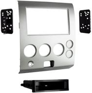 📻 silver metra 99-7629s: upgraded single/double-din radios for 2004-07 nissan models with navigation logo
