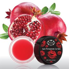 img 1 attached to 🍒 Pomegranate Lightening Lip Treatment - Enriched with Shea Butter for Dark Lips, Moisturizes and Nourishes - Net 0.33 Oz (10 g.)