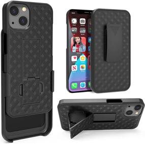 img 4 attached to HIDAHE Compatible IPhone Holster Kickstand Cell Phones & Accessories