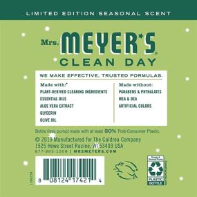 img 1 attached to 🌲 Mrs Meyer's Clean Day Liquid Hand Soap in Iowa Pine Scent, 12.5 fl oz - Pack of 6