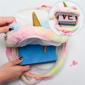 img 2 attached to 🦄 Vibrant Unicorn Backpack for Stylish Toddlers