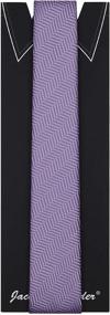 img 1 attached to SEO-Enhanced Jacob Alexander Boys Tone-on-Tone Herringbone Neck Tie