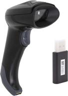 📱 teemi qr bluetooth barcode scanner: 1d 2d wireless usb imager for iphone, ipad, android, smartphone, tablet, mac, windows pc - supports pdf417 driver license, stable bluetooth 5.0 technology, with usb dongle logo