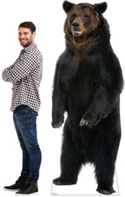 img 2 attached to Life-Size Cardboard Cutout Standup of a Brown Bear - Advanced Graphics