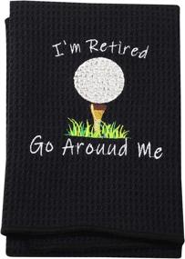 img 1 attached to POFULL Embroidered Retired Arouud Retirement