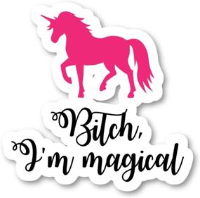 img 2 attached to Unicorn Magical Sticker Inspirational Stickers