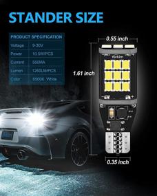 img 3 attached to Yorkim CANBUS Reverse Lights Replacement