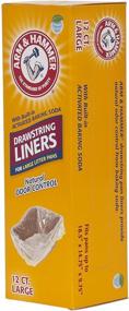 img 3 attached to 🗑️ Arm & Hammer Large Drawstring Liners (12 Count) – Convenient and Efficient Waste Management Solution