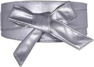 chic diary waistband cummerbund 13 silver logo