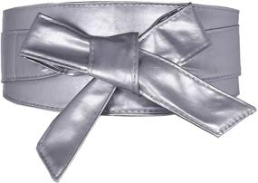 img 4 attached to CHIC DIARY Waistband Cummerbund 13 Silver