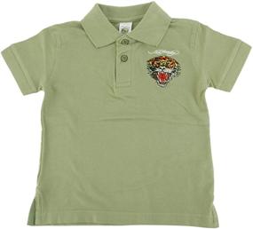 img 2 attached to Ed Hardy Little Panther Polo Boys' Clothing