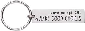 img 4 attached to 2021 Graduation Gifts: Keychains for Daughter/Son & Students - Perfect Keychain for Her/Him
