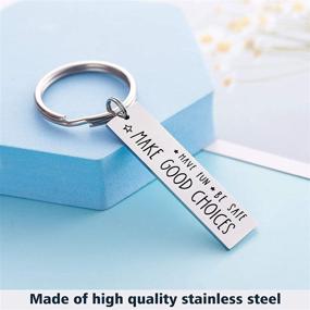 img 3 attached to 2021 Graduation Gifts: Keychains for Daughter/Son & Students - Perfect Keychain for Her/Him
