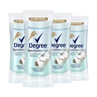 🥥 degree women coconut & hibiscus antiperspirant deodorant 48-hour protection - 2.6oz, 4 count logo