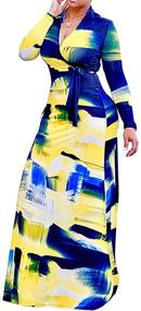 img 4 attached to Locryz Womens Sleeve Digital Printed Women's Clothing and Dresses