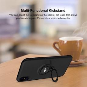 img 2 attached to IPhone Kickstand 360°Adjustable Magnetic Anti Fingerprint Car Electronics & Accessories