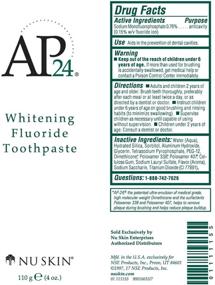 img 1 attached to 🦷 AP 24 Fluoride Toothpaste for Whitening by Nu Skin