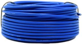 img 3 attached to Audiopipe 50 Foot 18 Gauge Blue Primary Remote Wire Cable for Car Auto Power