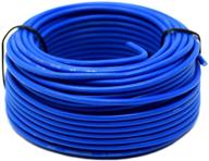 audiopipe 50 foot 18 gauge blue primary remote wire cable for car auto power logo